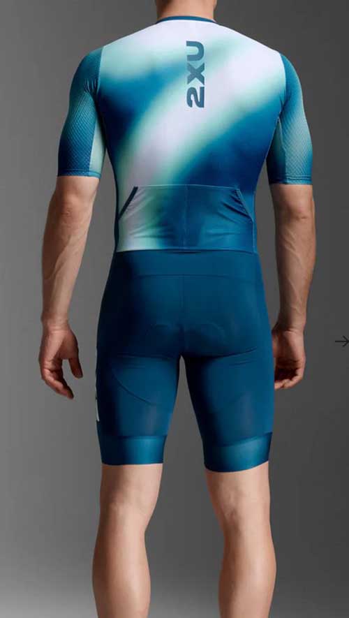 2XU トライアスロンウェア トライスーツ Sサイズ（日本のM相当）メンズ 2XU ツータイムズユー エアロ スリーブド トライスーツAero Hex