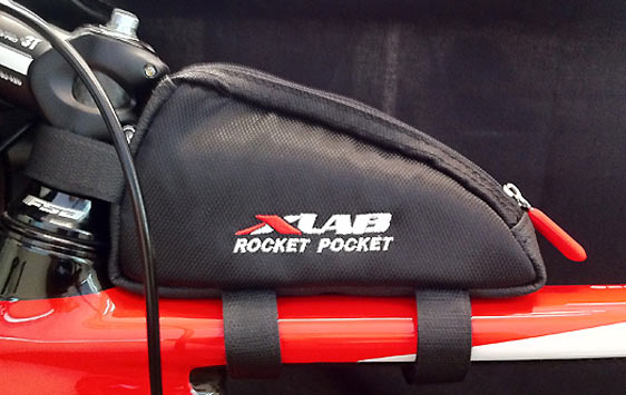 ファスナー付きトップチューブ上のバッグ】XLAB Pocket Rocket バッグ