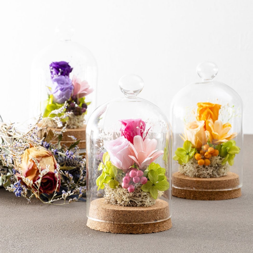 永遠の美を眺めるプリザ カリーナ