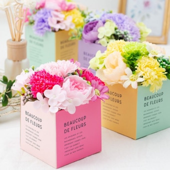 優しい花に囲まれて ソープキューブBOX