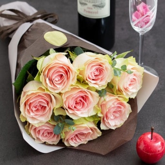 Co*Rose バラ花束 8本