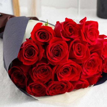 Co*Rose バラ花束 16本