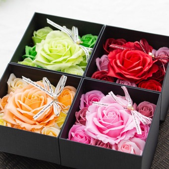 花色で運気アップ風水フラワーソープBOX