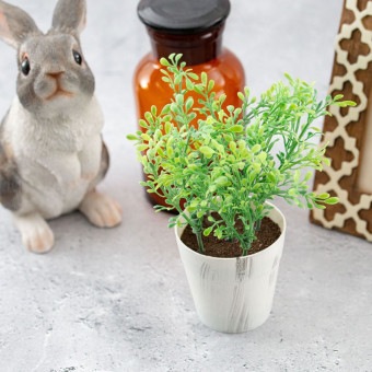 ボックスウッドポット フェイクグリーン