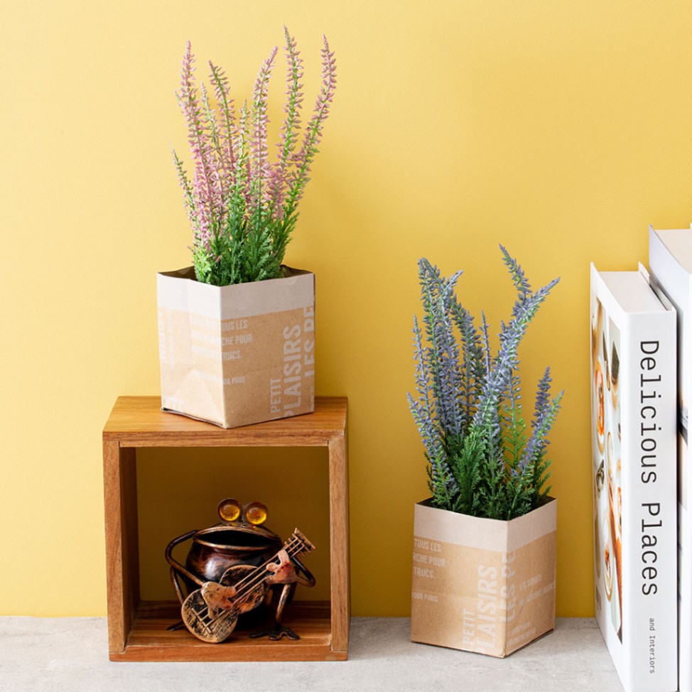 エリカペーパーポット フェイクグリーン 光触媒加工