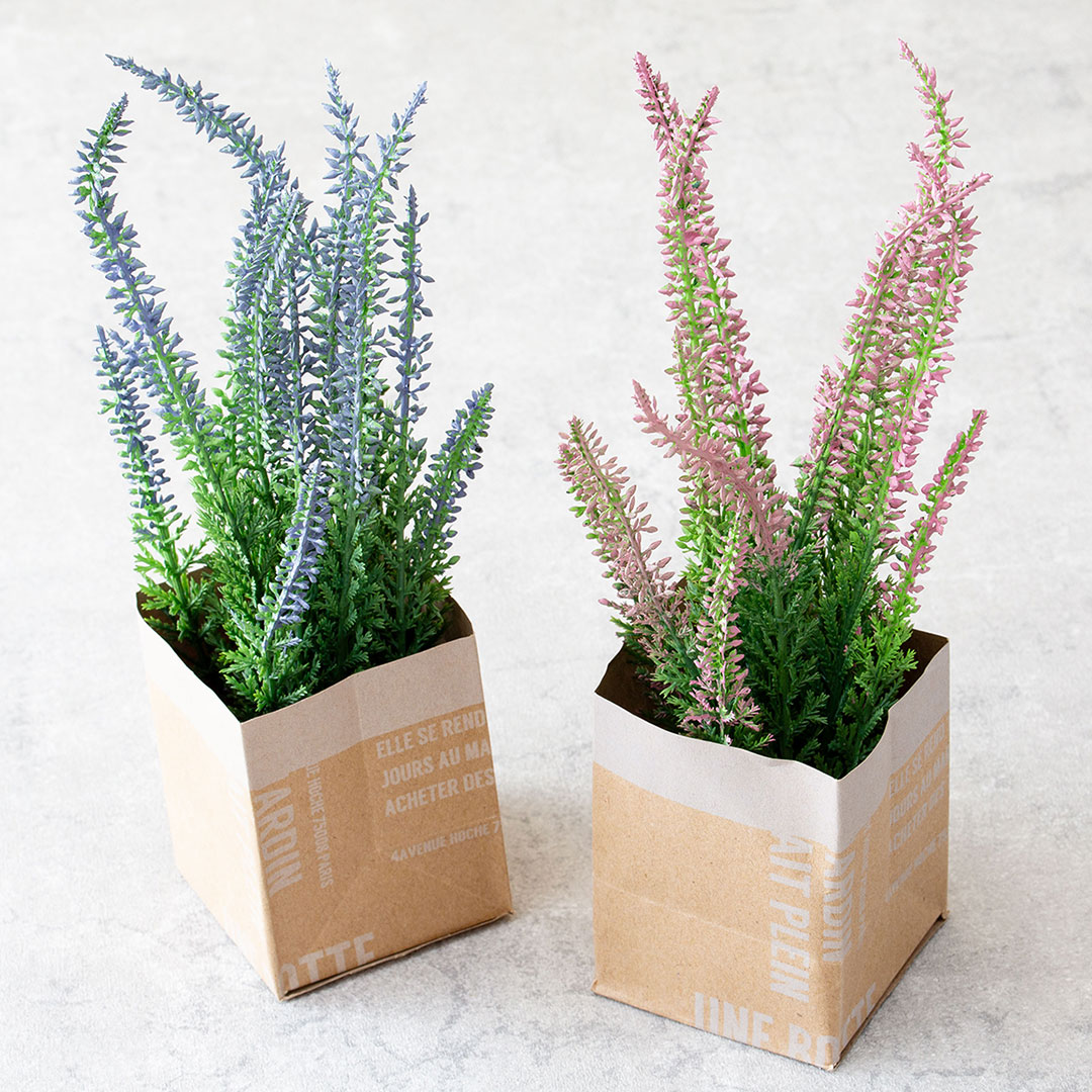 エリカペーパーポット フェイクグリーン 光触媒加工