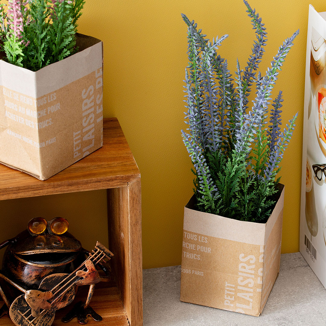 エリカペーパーポット フェイクグリーン 光触媒加工