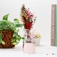 すぐに飾れるドライフラワーと花瓶のセット