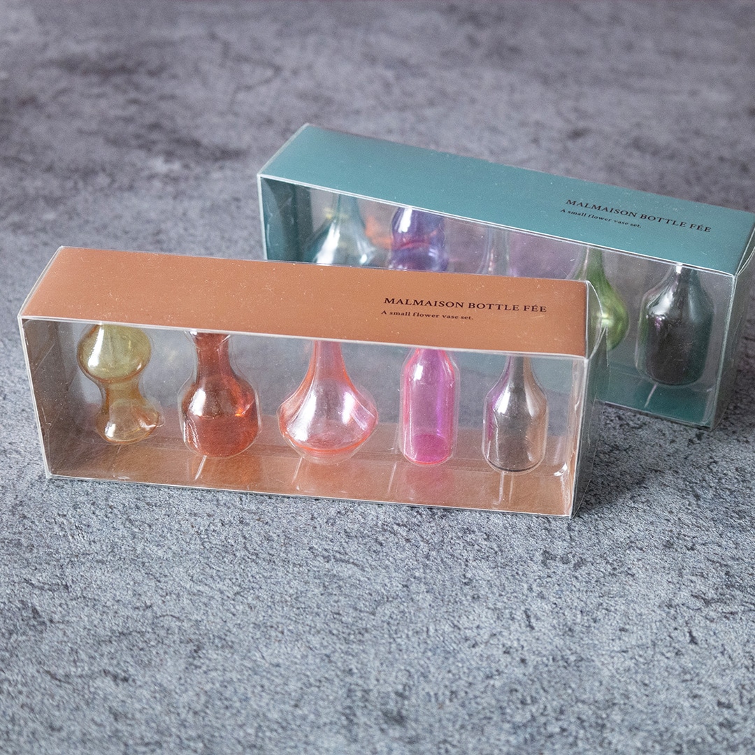 ガラスミニベース 5本セット【送料別：おまとめ購入におすすめ】