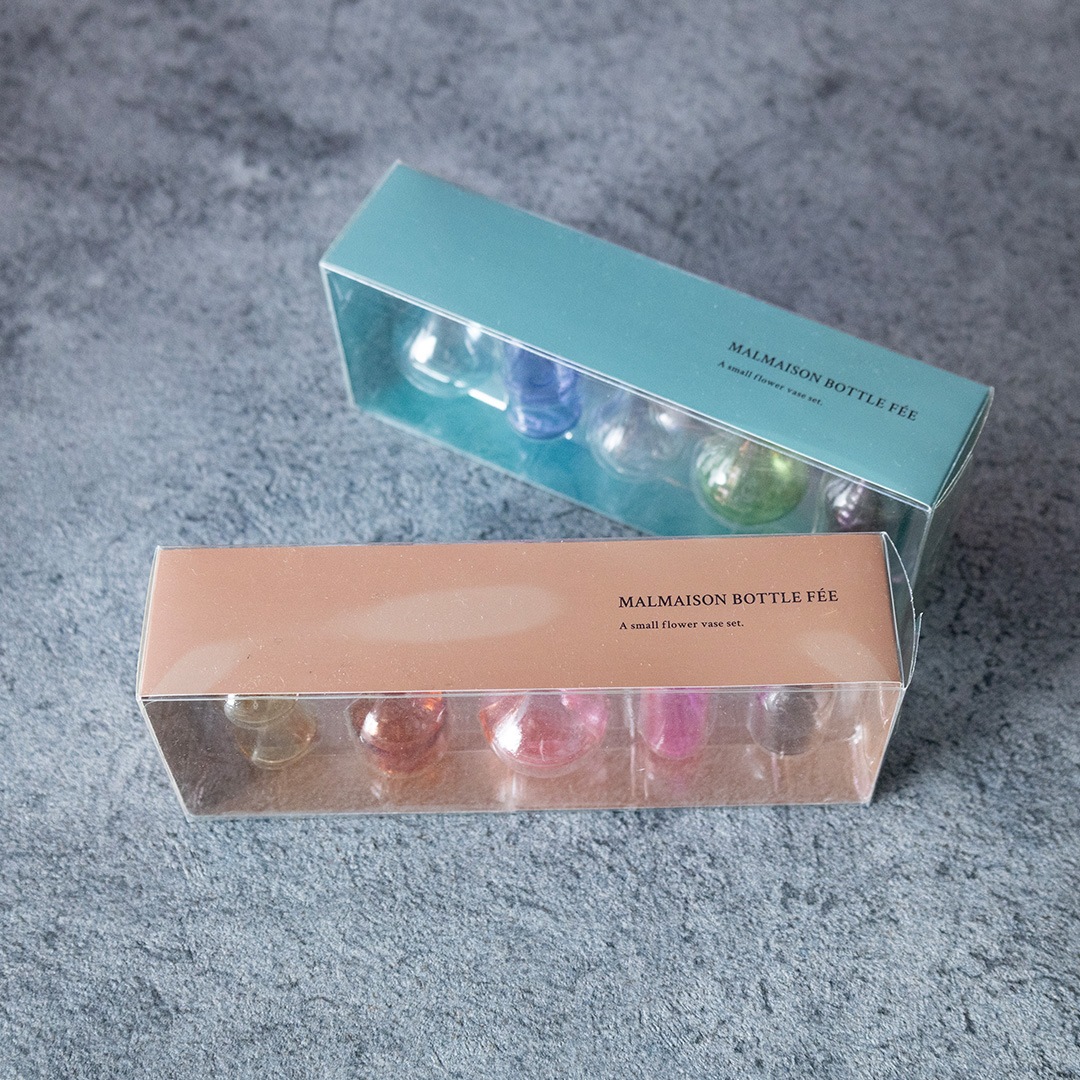 ガラスミニベース 5本セット【送料別：おまとめ購入におすすめ】