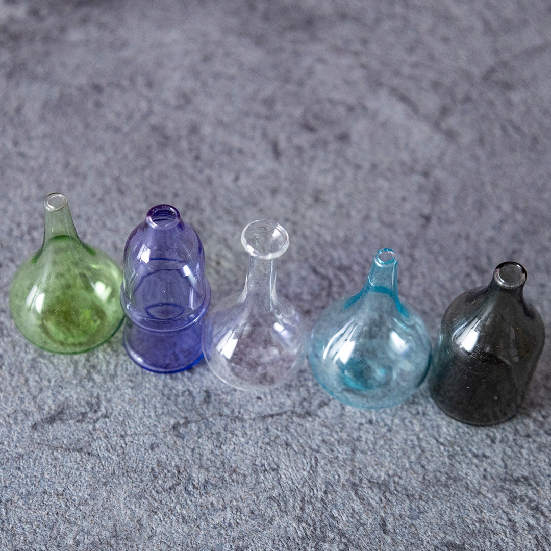 ガラスミニベース 5本セット【送料別：おまとめ購入におすすめ】