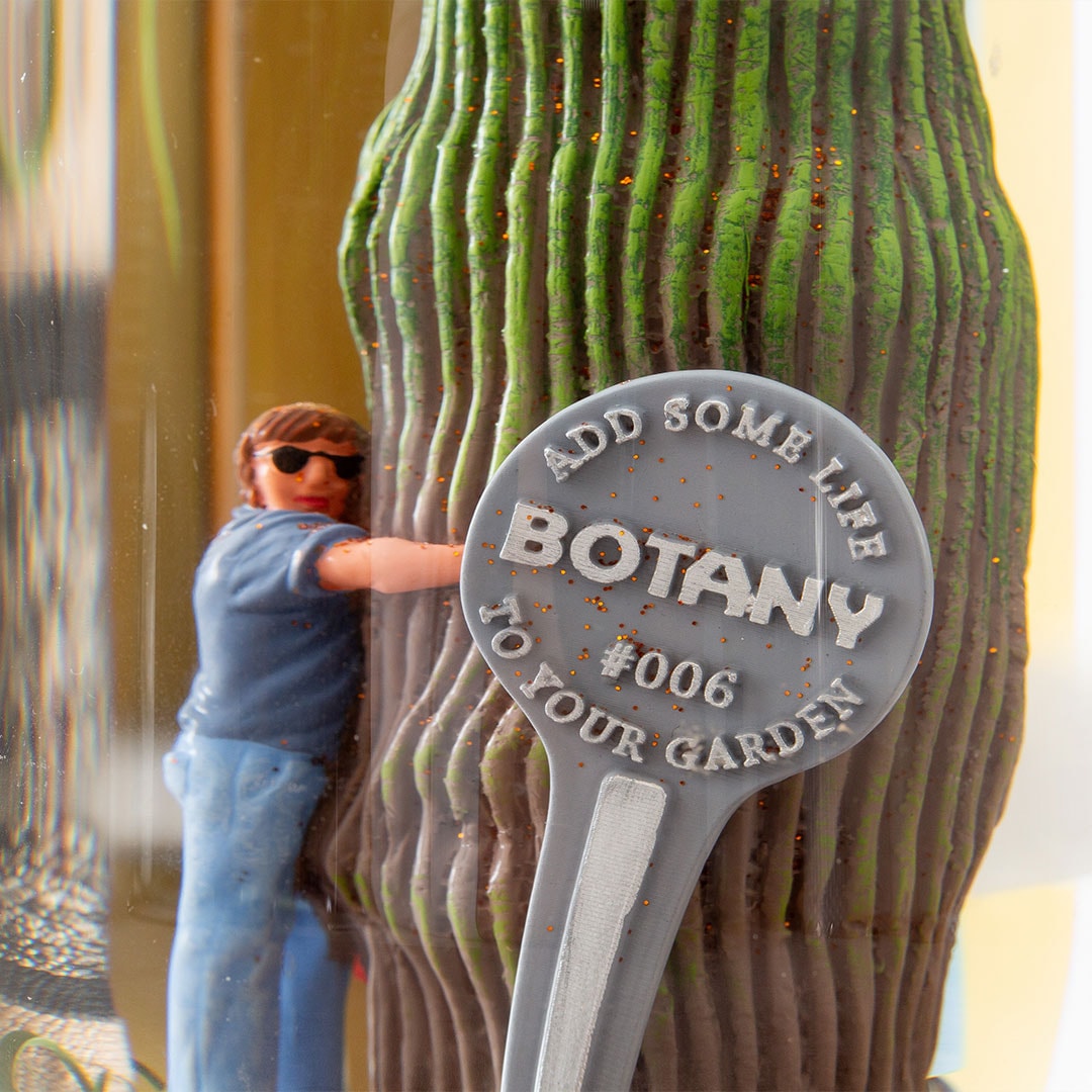 【PLANTS WATER GLOBE】プランツ ウォーター グローブ  カクタス ウィズ メン