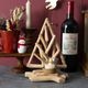 ナチュラルウッド クリスマスツリーオブジェ　ホルダー付き