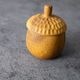 【Wood grain Vessel Acorn】ウッドグレイン ヴェセル エイコーン  どんぐり ポット 小物入れ Sサイズ