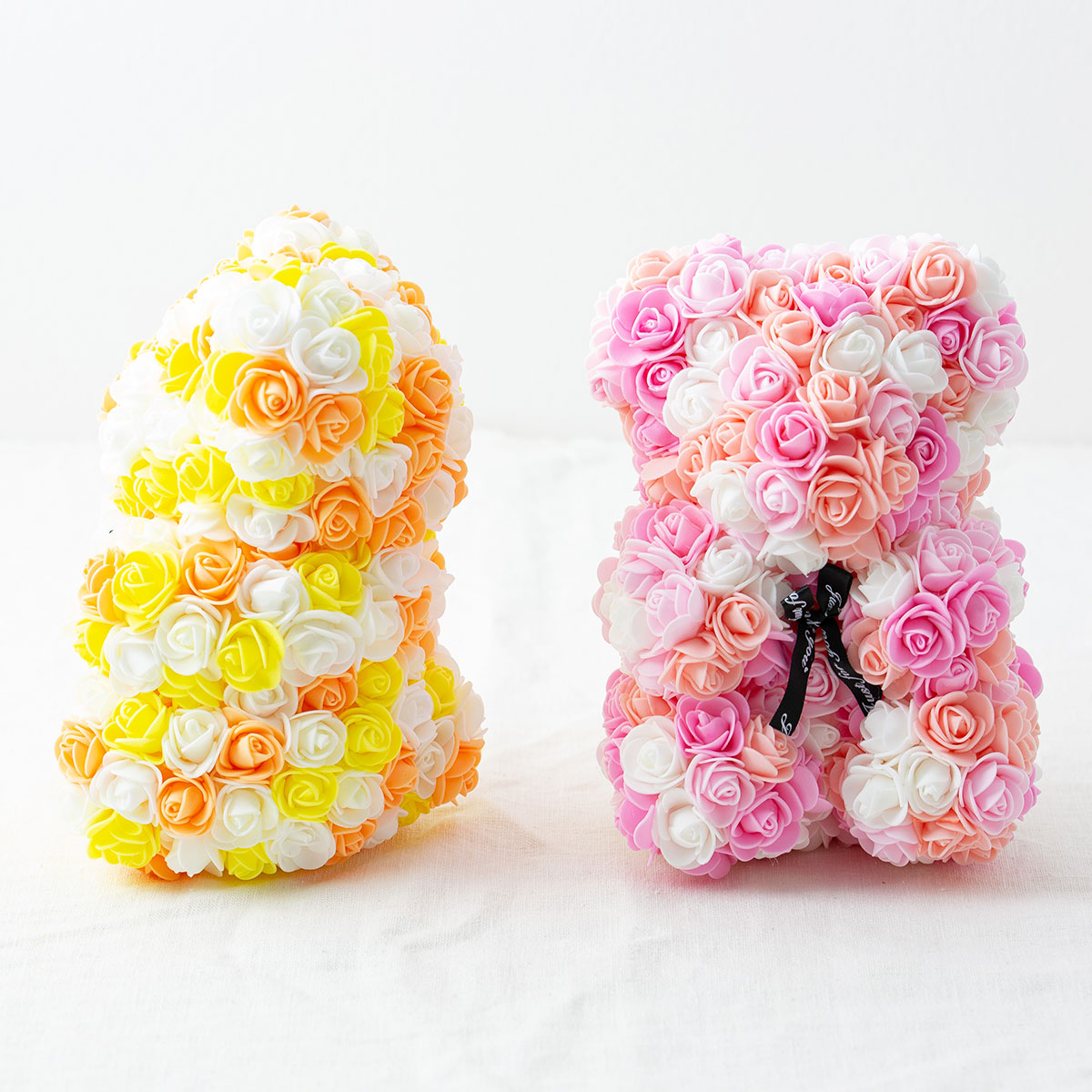 可愛いお祝いフラワードール ローズベア