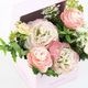 アーティフィシャルフラワー 華やかなプレゼントBOX ラナンキュラス