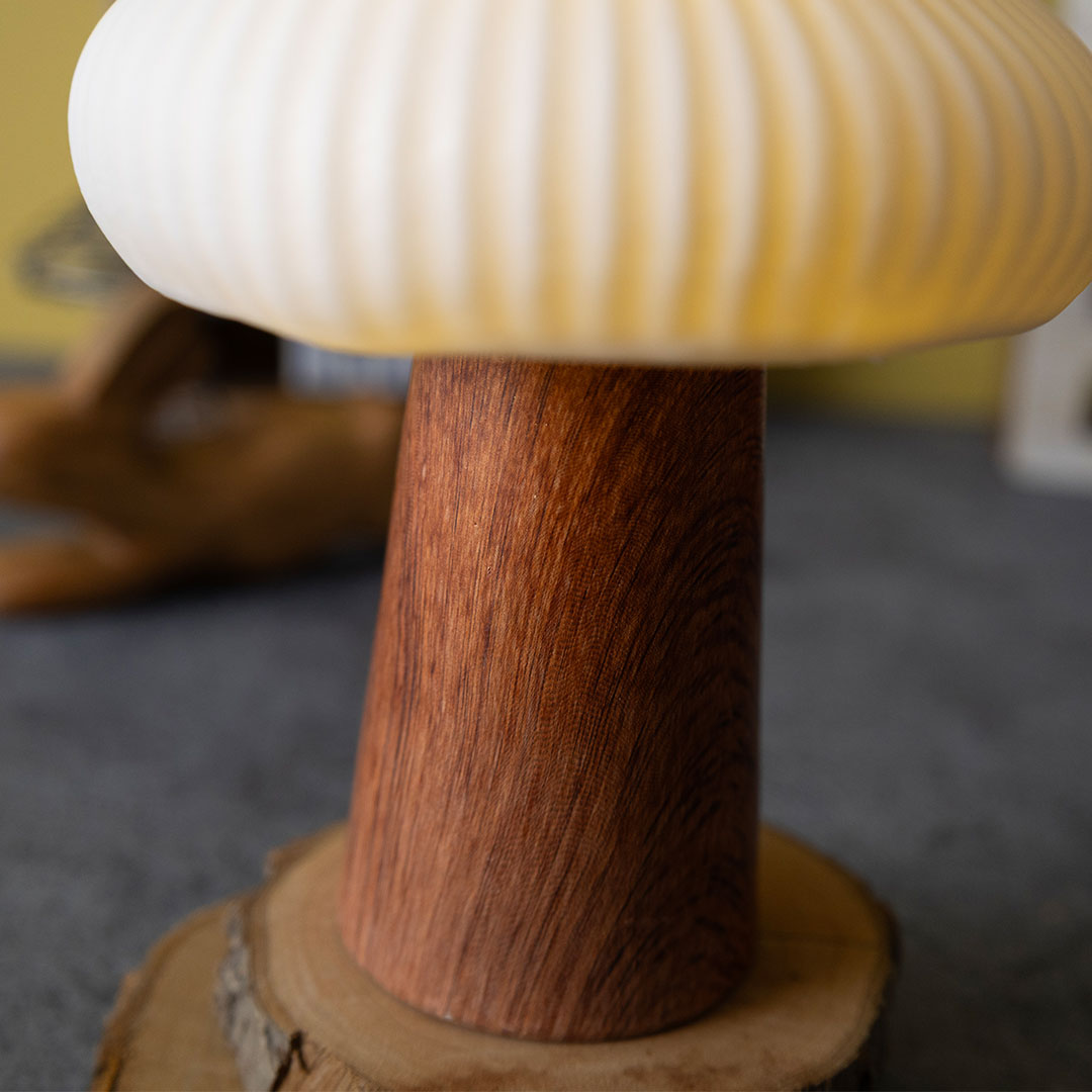 【LUMO Ceramic Light  -Mashroom-】ルーモ セラミックライト　-マッシュルーム-