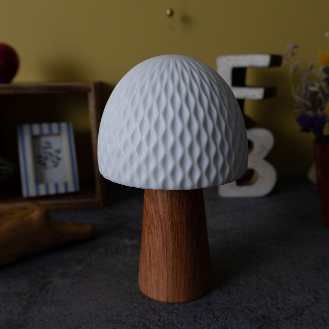 【LUMO Ceramic Light  -Mashroom-】ルーモ セラミックライト　-マッシュルーム-