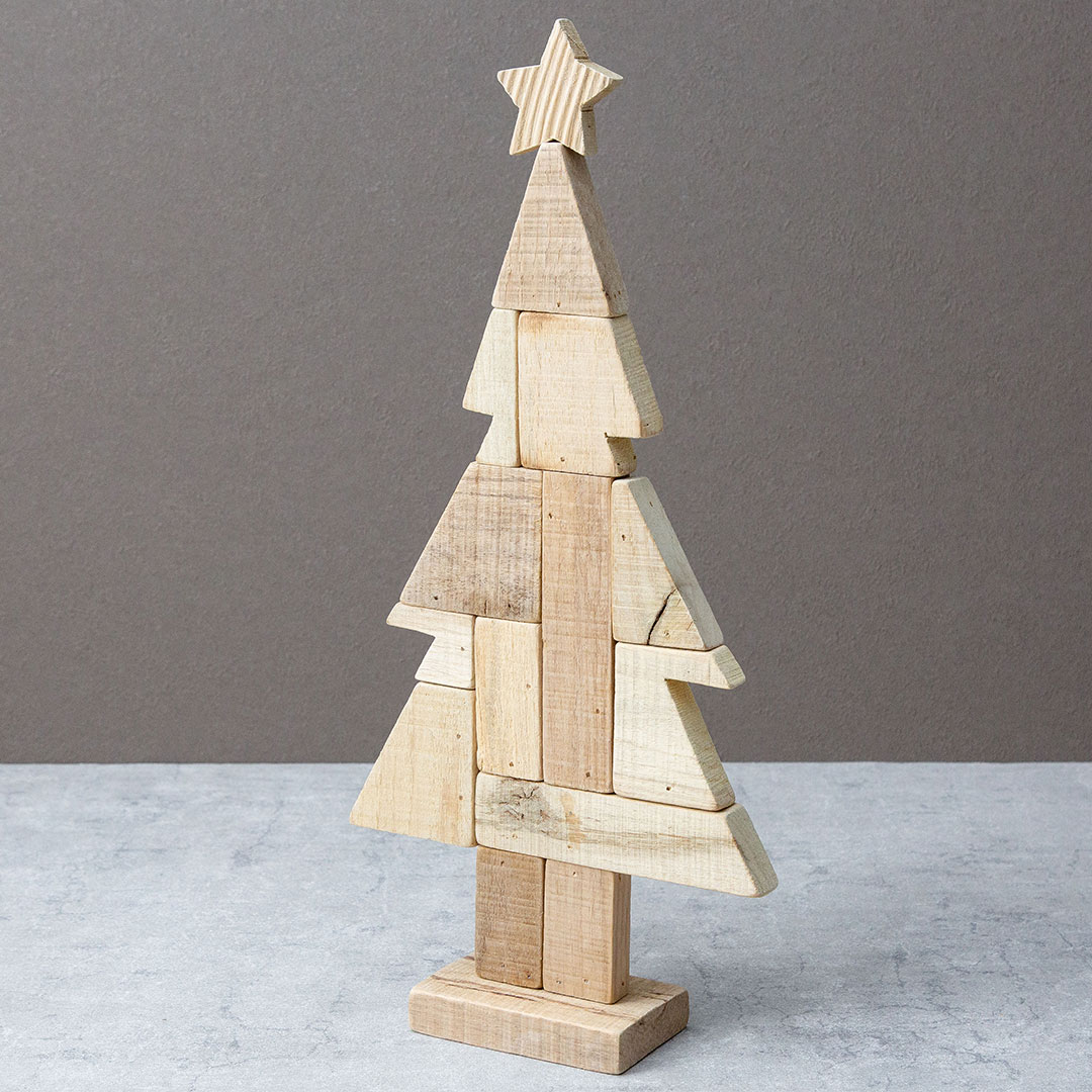 Wooden Block Christmas Tree （ウッドブロック クリスマスツリー）