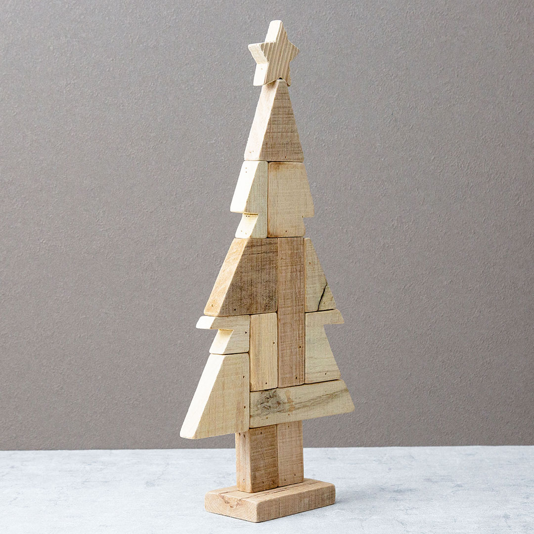 Wooden Block Christmas Tree （ウッドブロック クリスマスツリー）