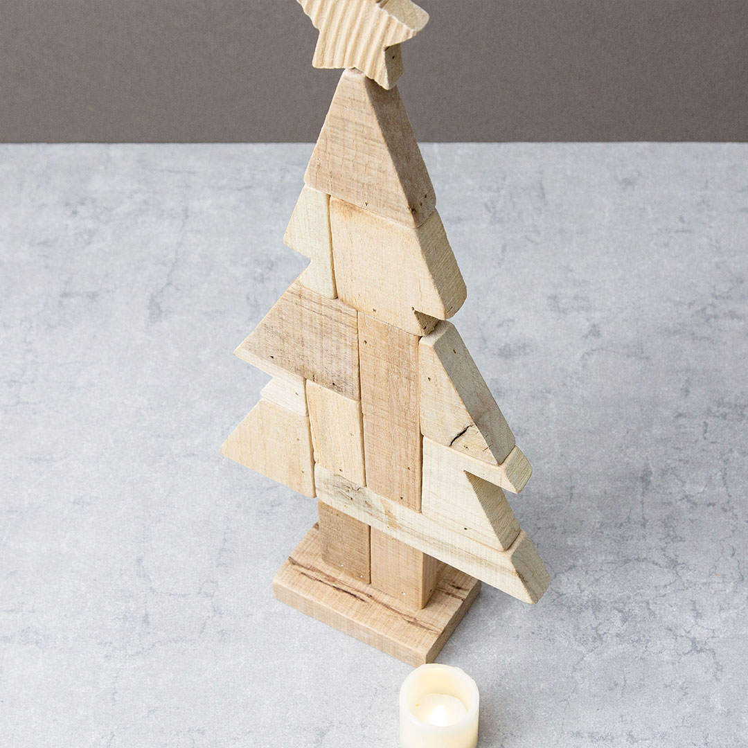 Wooden Block Christmas Tree （ウッドブロック クリスマスツリー）