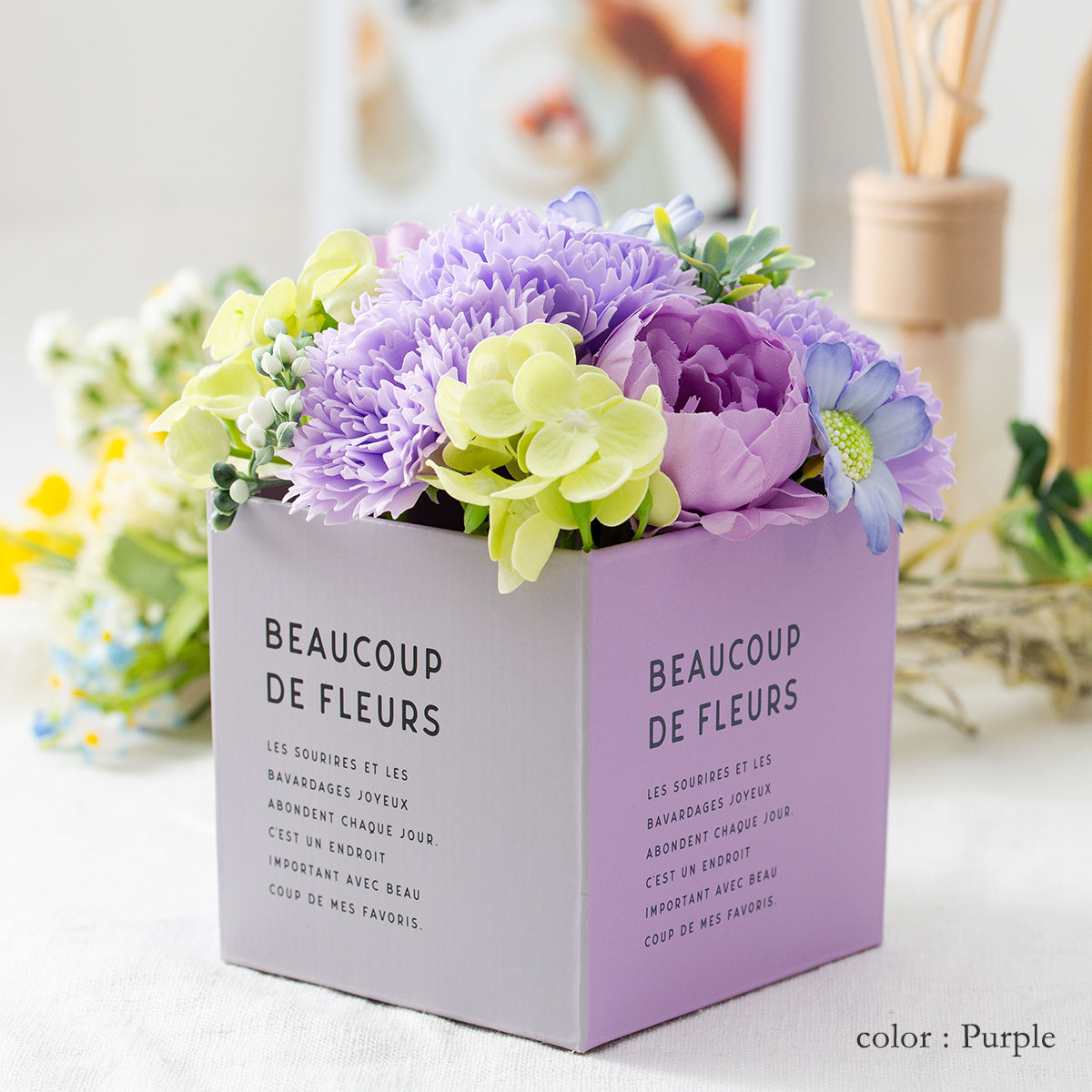 優しい花に囲まれて ソープキューブBOX