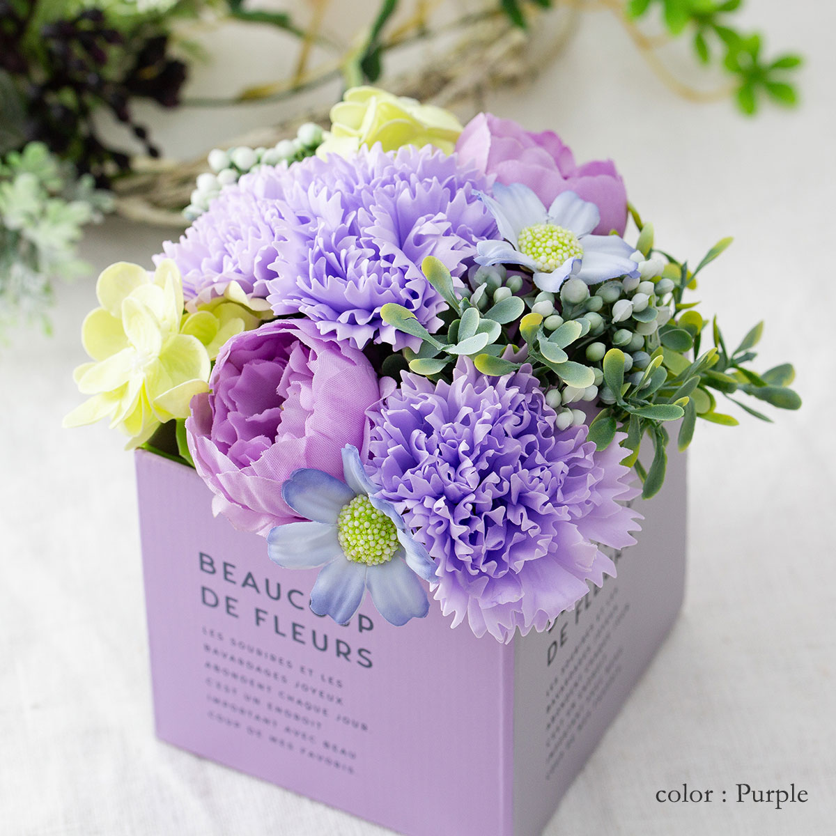 優しい花に囲まれて ソープキューブBOX