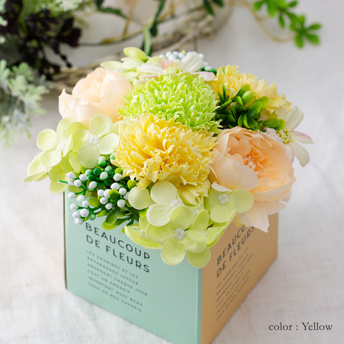 優しい花に囲まれて ソープキューブBOX