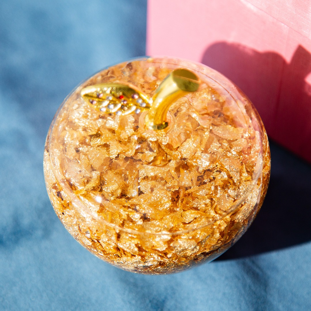 幸運と繁栄をもたらす -Gold Apple- 金のりんご　【金色のおまけ付き♪】