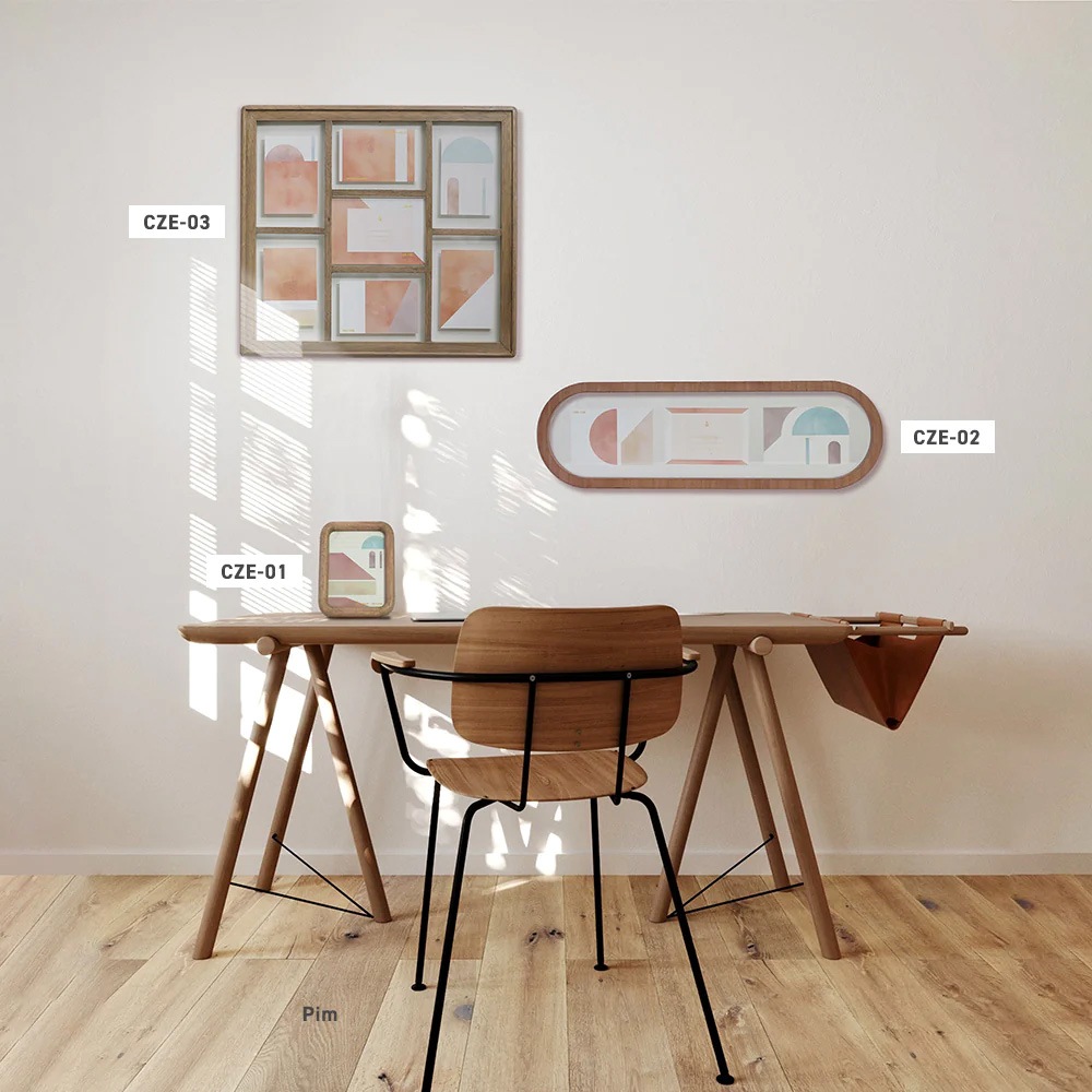 窓から見える景色のように飾れるフォトフレーム