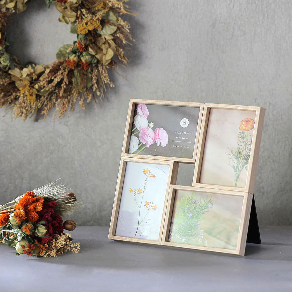 ４つの瞬間が一つの枠であなただけの物語になる宝物フレーム