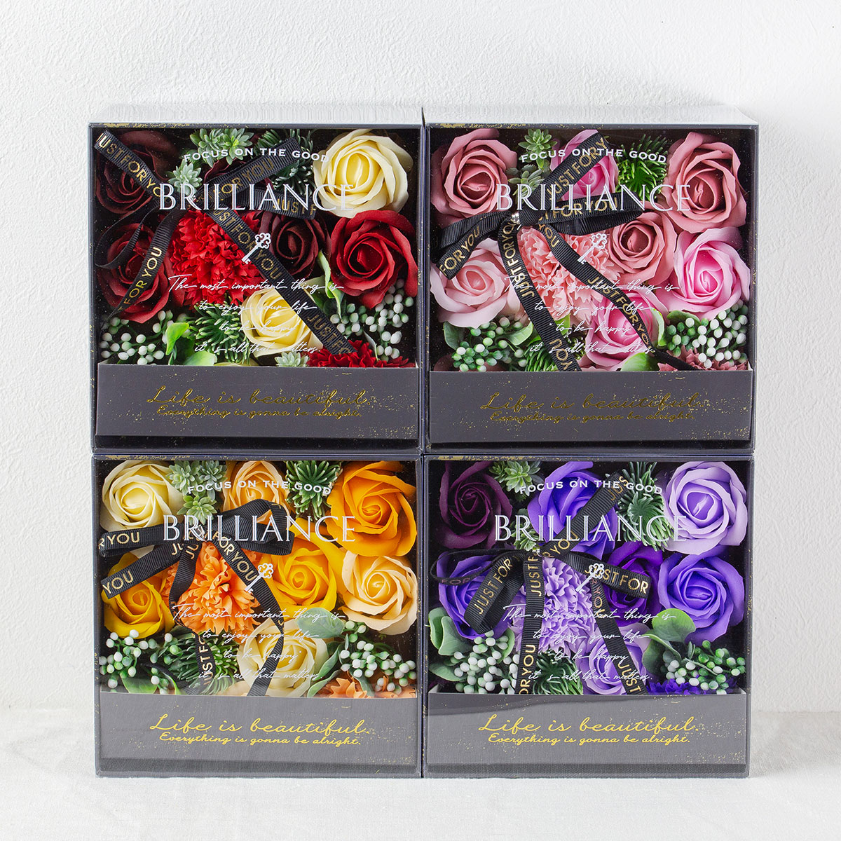 ソープフラワー アンティーク シャボン スタンド BOX