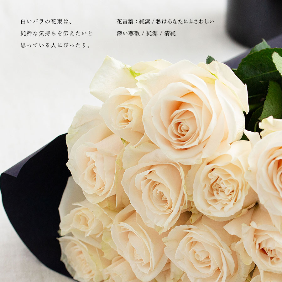 Co*Rose バラ花束 16本