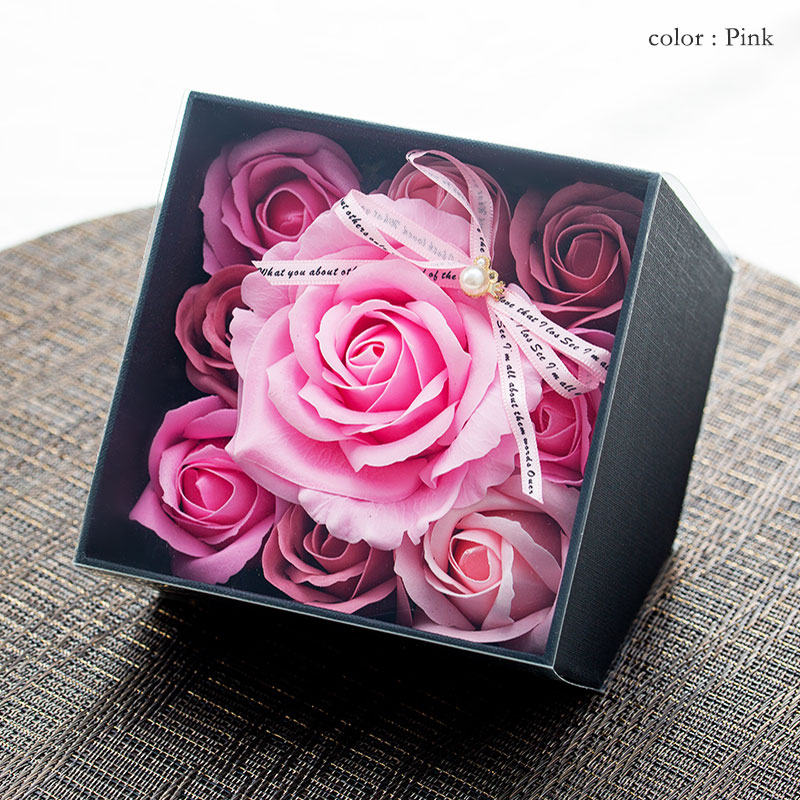 花色で運気アップ風水フラワーソープBOX