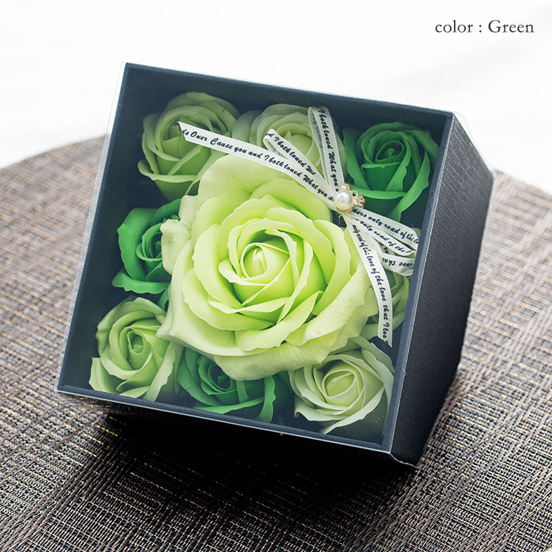 花色で運気アップ風水フラワーソープBOX