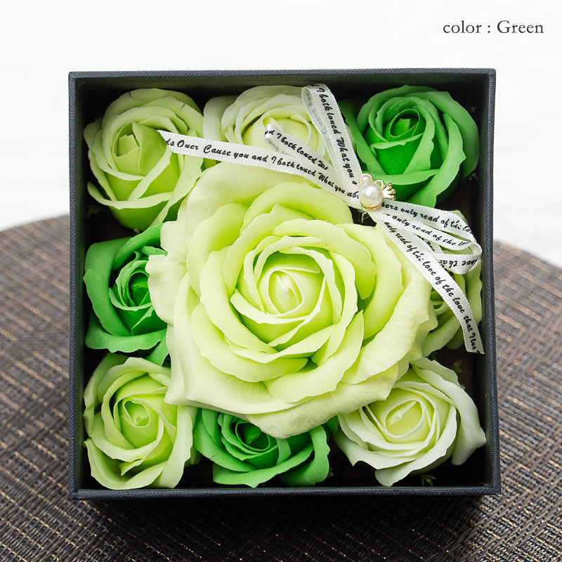 花色で運気アップ風水フラワーソープBOX