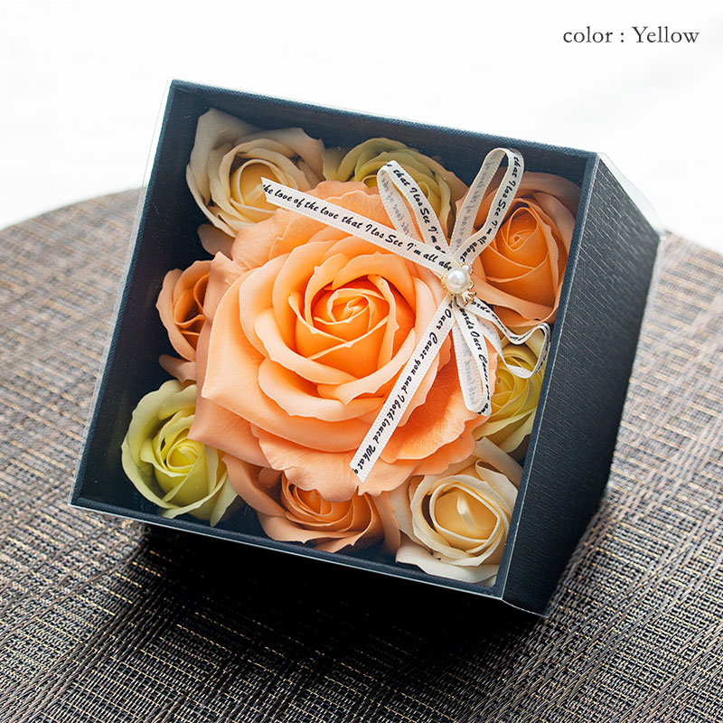 花色で運気アップ風水フラワーソープBOX