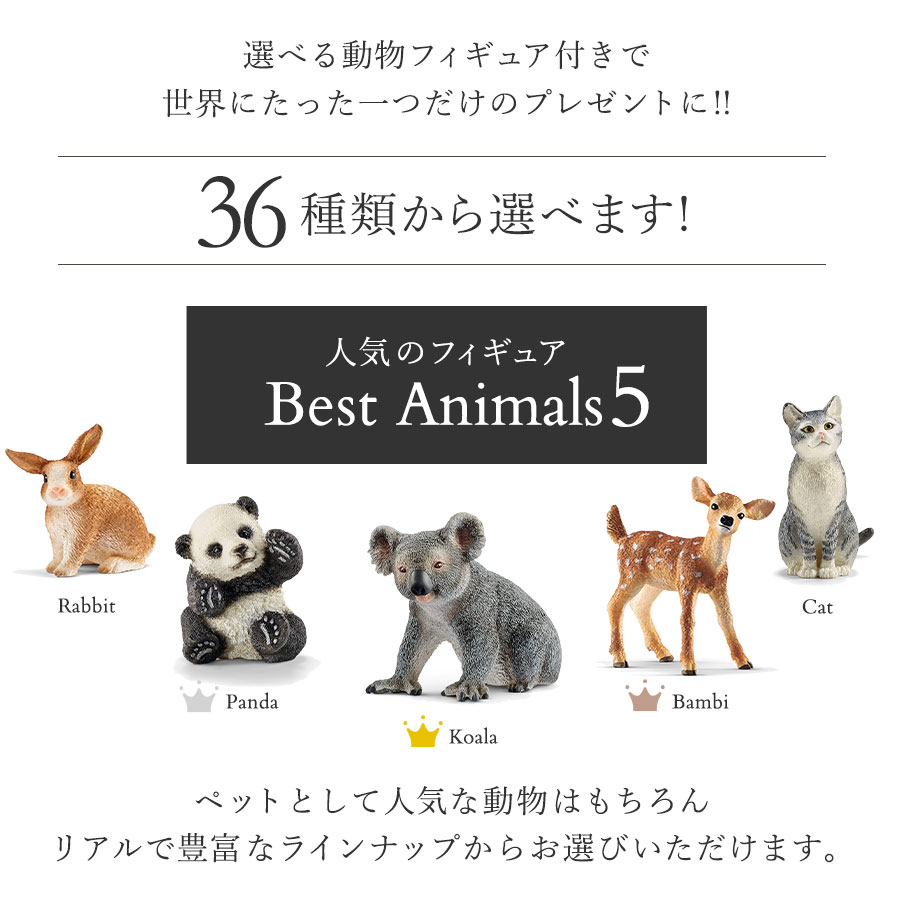 観葉植物 ガジュマル 動物フィギュア付き 育て方説明書付