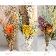 色鮮やかなドライフラワーとひっくり返して使えるシンプルな2Wayガラスベースセット