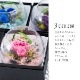 運気UP 風水グラスプリザーブドフラワー