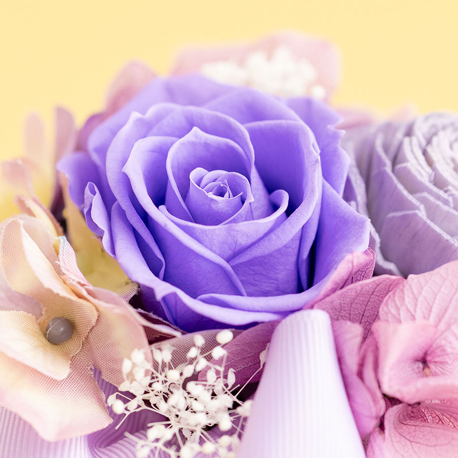 明るく元気なお花を大切な人に プリザーブドフラワー サンティ