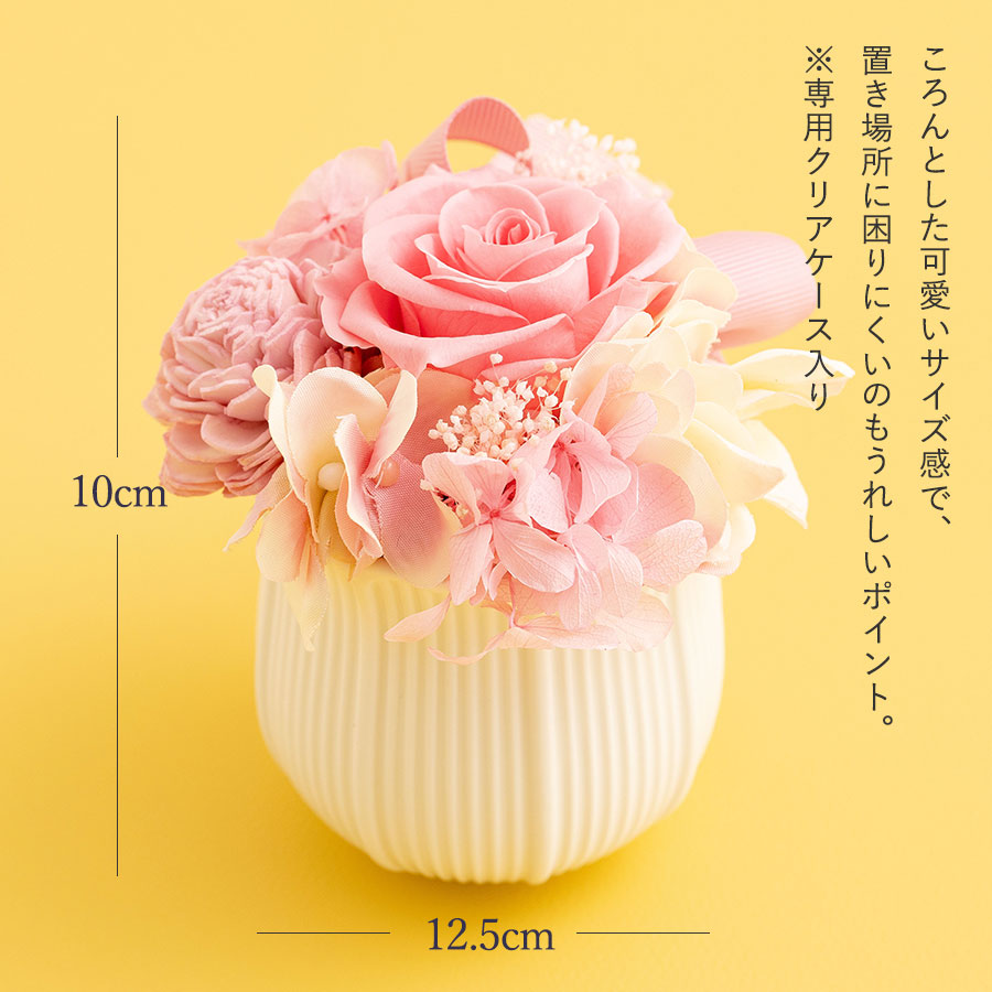明るく元気なお花を大切な人に プリザーブドフラワー サンティ