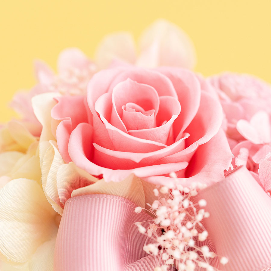 明るく元気なお花を大切な人に プリザーブドフラワー サンティ