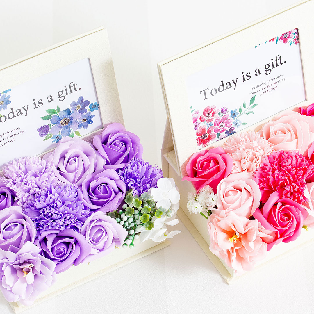 ソープフラワー フォトフレーム