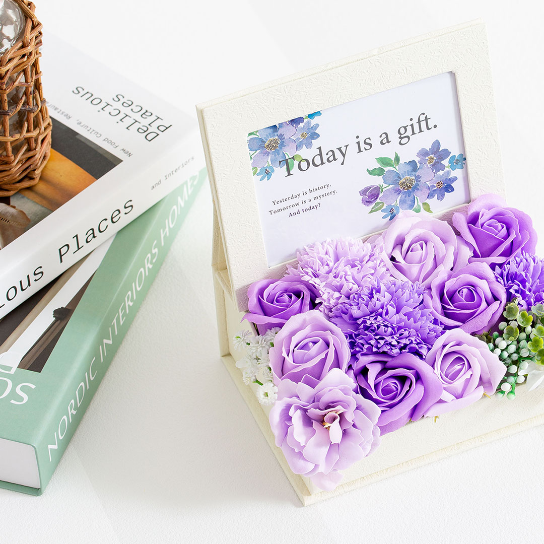 ソープフラワー フォトフレーム