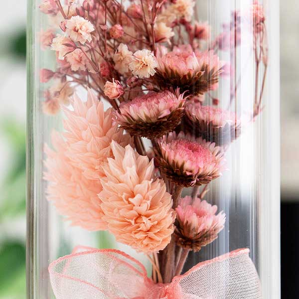 コルクボトルドライフラワー