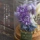 ドライフラワーガラスボトル