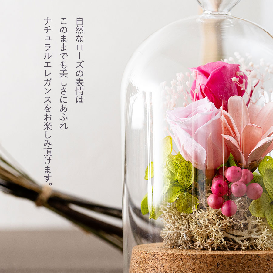 永遠の美を眺めるプリザ カリーナ