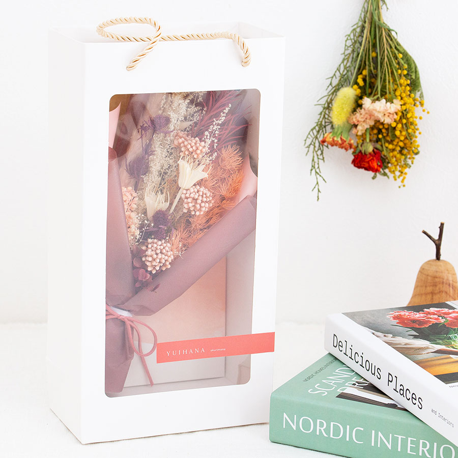 ドライフラワーの花束