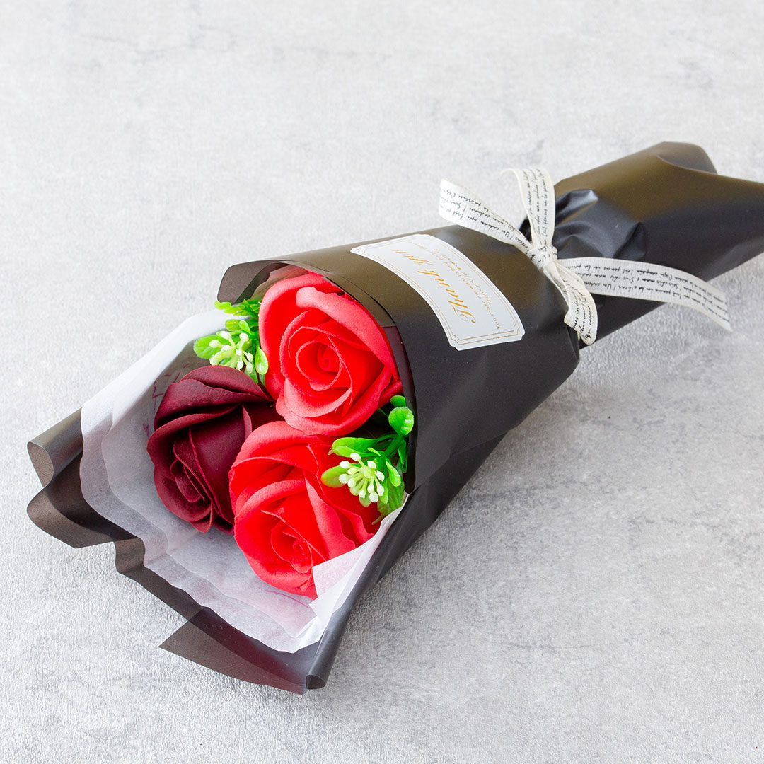 幸せ運UP 幸福願うフラワーベア